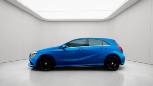 2017 Mercedes-Benz A Class 2.1 A200d Amg Line Euro 6 (s/s) 5dr in Blue — image 3