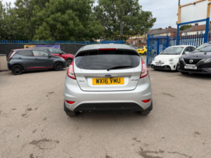 2016 Ford Fiesta 1.0t Ecoboost Titanium X Euro 6 (s/s) 5dr in Silver — image 4
