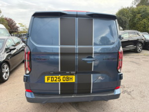 2025 Ford Transit Custom 2.0 320 Ecoblue Sport Crew Van Double Cab 5dr Diesel Auto L1 H1 Euro 6 (s/s) (170 Ps) in Blue — image 6