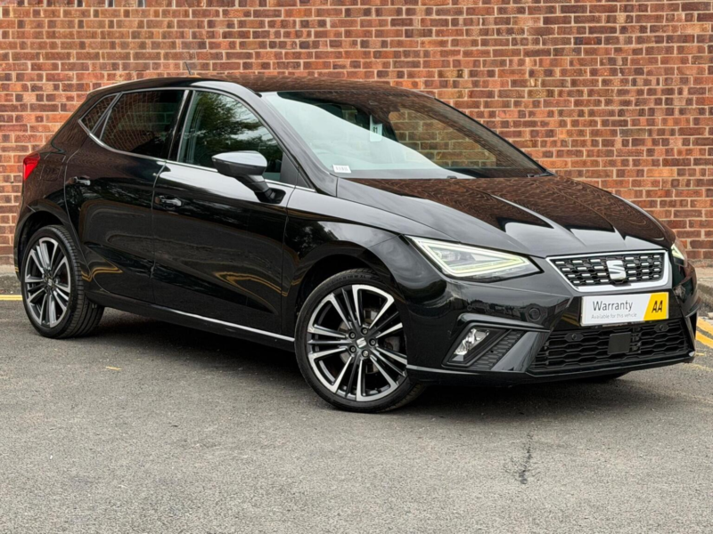 2024 SEAT Ibiza 1.0 Tsi Xcellence Lux DSG Euro 6 (s/s) 5dr in Black — image 1