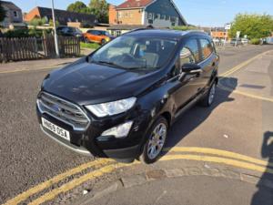 2019 Ford Ecosport 1.0t Ecoboost Titanium Auto Euro 6 (s/s) 5dr in Black — image 3