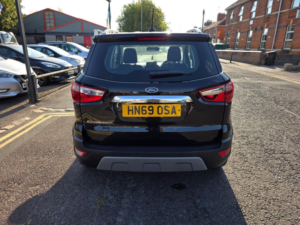 2019 Ford Ecosport 1.0t Ecoboost Titanium Auto Euro 6 (s/s) 5dr in Black — image 6