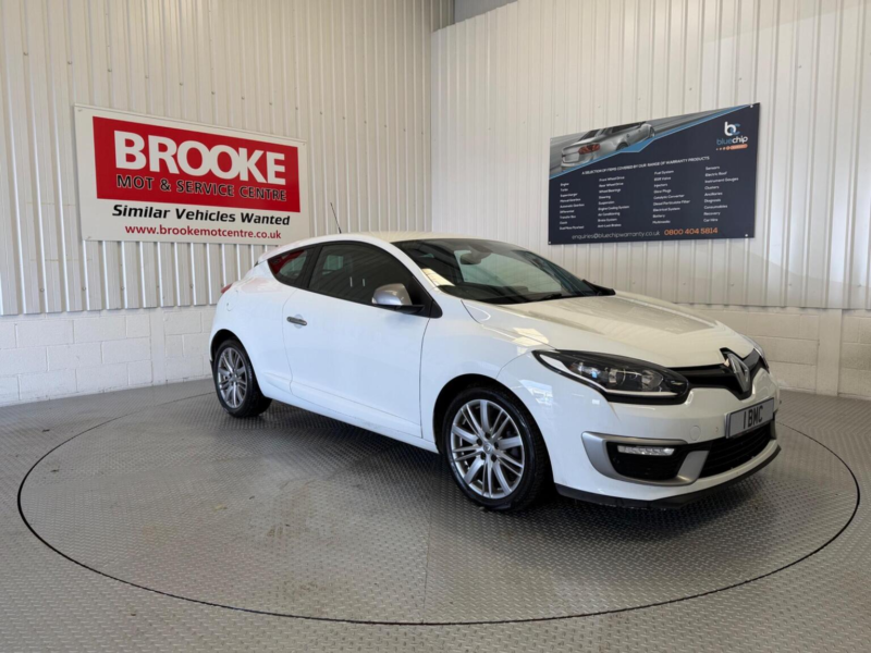 2016 Renault Megane 1.5 Dci Gt Line Nav Euro 6 (s/s) 3dr in White — image 1