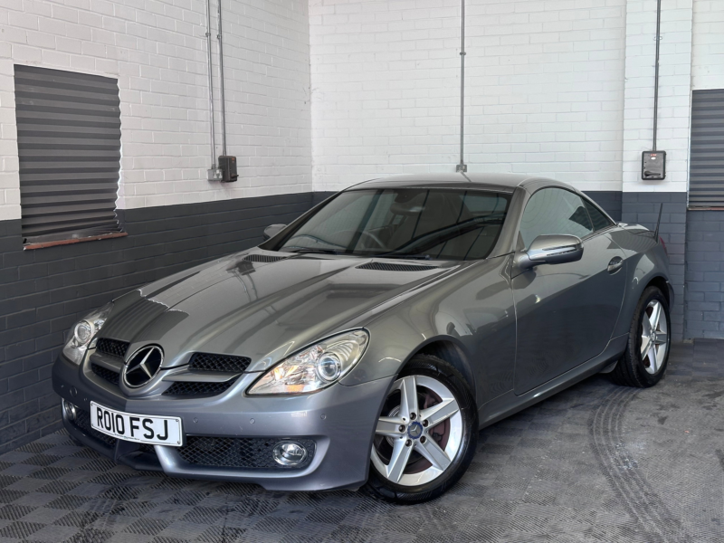 2010 Mercedes-Benz Slk 3.0 Slk300 Convertible 2dr Petrol G-Tronic Euro 5 (231 Ps) in Silver — image 1