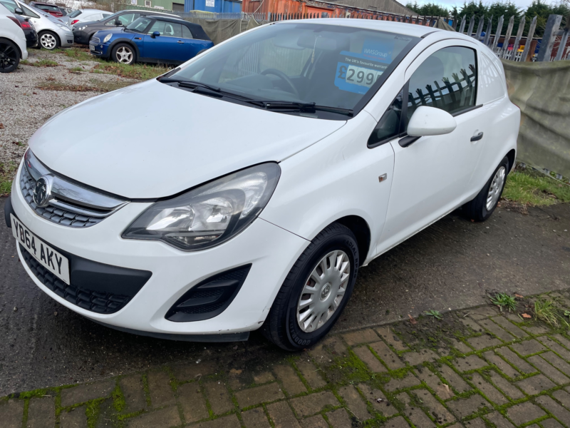 2014 Vauxhall Corsa 1.3 Cdti 16v Van in White — image 1