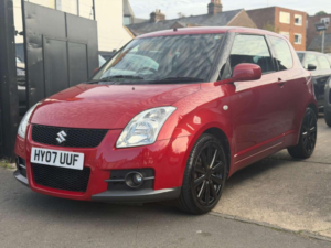 2007 Suzuki Swift 1.6 Vvt Sport 3dr in Red — image 3
