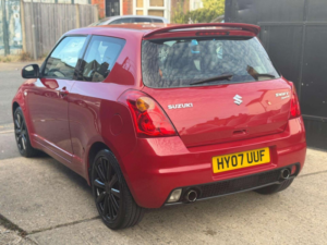 2007 Suzuki Swift 1.6 Vvt Sport 3dr in Red — image 4