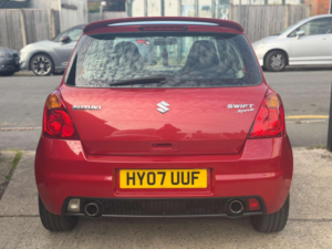 2007 Suzuki Swift 1.6 Vvt Sport 3dr in Red — image 6