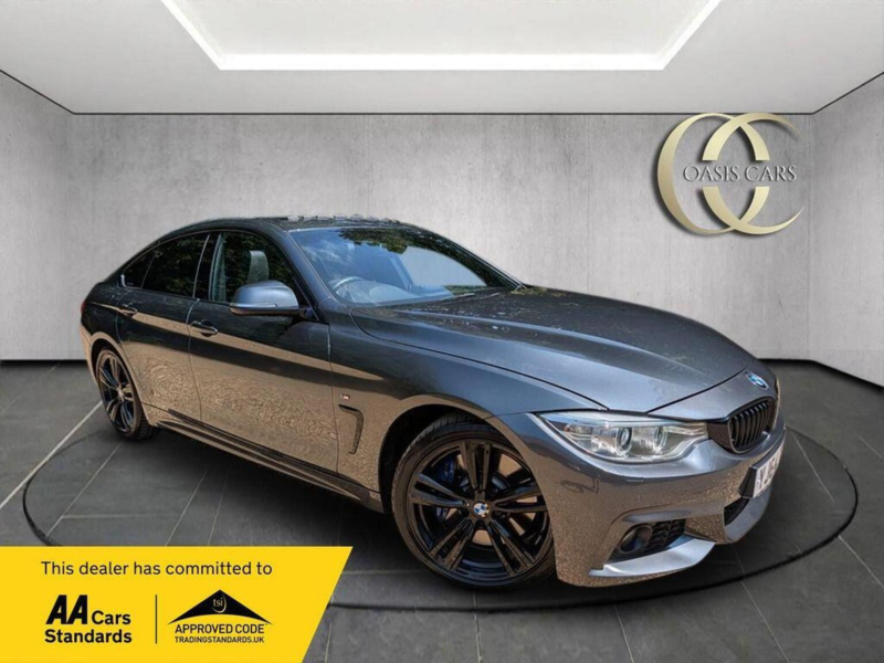 2014 BMW 4 Series Gran Coupe 2.0 428i M Sport Auto Euro 6 (s/s) 5dr in Grey — image 1