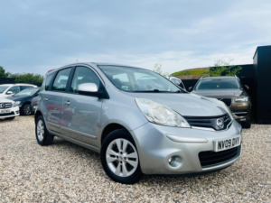 2009 Nissan Note 1.6 16v Acenta Auto Euro 4 5dr in Silver — image 4