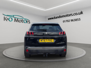 2017 Peugeot 3008 1.2 Puretech Active Euro 6 (s/s) 5dr in Black — image 5