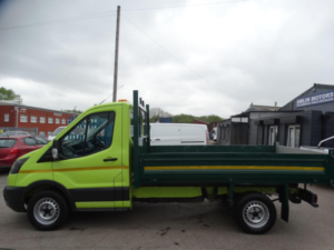 2018 Ford Transit 2.0ecoblue 350 L2 Mwb Chassis Tipper Eu6 in Green — image 5