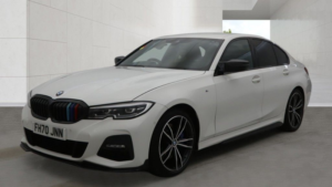 2021 BMW 3 Series 2.0 320i M Sport Saloon 4dr Petrol Auto Euro 6 (s/s) (184 Ps) in White — image 2
