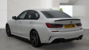 2021 BMW 3 Series 2.0 320i M Sport Saloon 4dr Petrol Auto Euro 6 (s/s) (184 Ps) in White — image 3