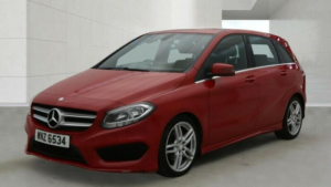 2017 Mercedes-Benz B Class 1.5 B180d Amg Line 7g-Dct Euro 6 (s/s) 5dr in Red — image 3