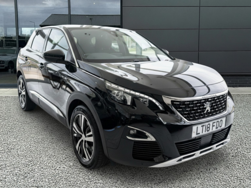2018 Peugeot 3008 1.6 Bluehdi Gt Line in Black — image 1