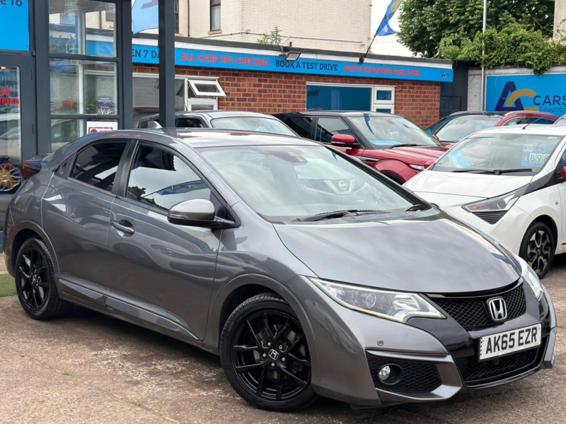 2015 Honda Civic 1.6 I-Dtec Sport Euro 5 (s/s) 5dr in Silver — image 1