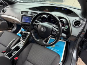 2015 Honda Civic 1.6 I-Dtec Sport Euro 5 (s/s) 5dr in Silver — image 3