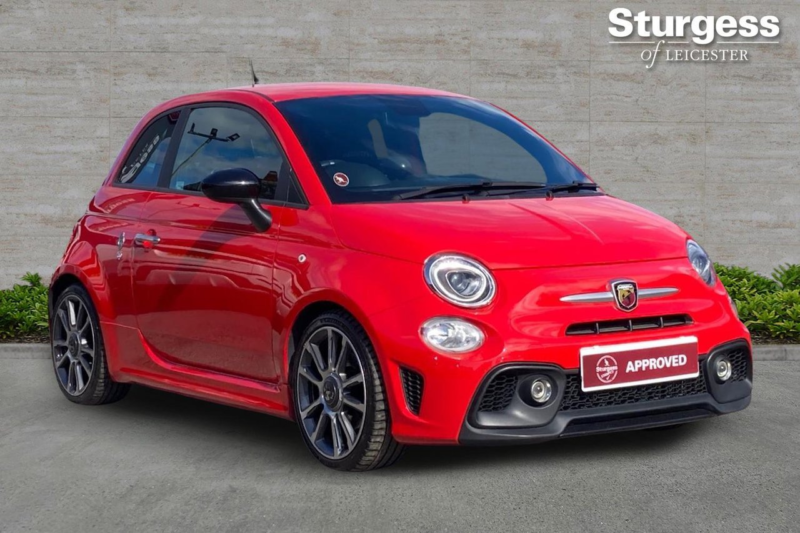 2019 Abarth 595 1.4 T-Jet Turismo 70th Euro 6 3dr in Red — image 1