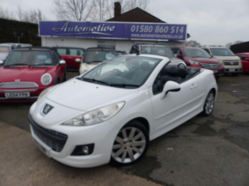 2012 Peugeot 207 Cc 1.6 Hdi Allure in White — image 1