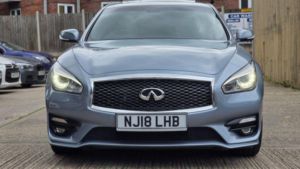 2018 Infiniti Q70 2.2d Sport Auto Euro 6 (s/s) 4dr in Blue — image 3