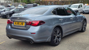 2018 Infiniti Q70 2.2d Sport Auto Euro 6 (s/s) 4dr in Blue — image 6