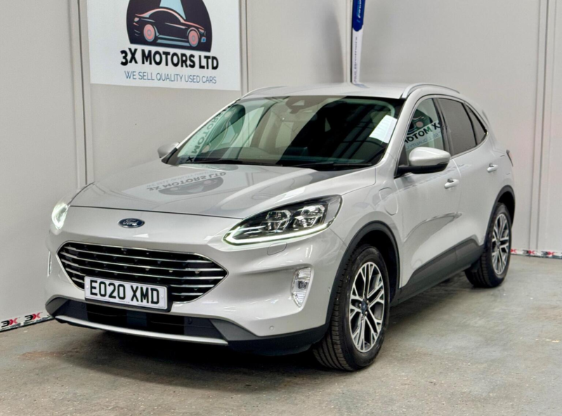 2020 Ford Kuga 2.5 Ecoboost Duratec 14.4kwh Titanium First Edition CVT Euro 6 (s/s) 5dr in Silver — image 1