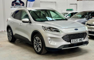 2020 Ford Kuga 2.5 Ecoboost Duratec 14.4kwh Titanium First Edition CVT Euro 6 (s/s) 5dr in Silver — image 2