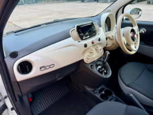 2016 Fiat 500 1.2 Pop Dualogic Euro 6 (s/s) 3dr in White — image 5