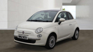 2012 Fiat 500 1.2 Lounge Euro 4 3dr in White — image 2