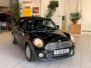 2013 MINI Convertible 1.6 Cooper D Convertible in Black — image 2