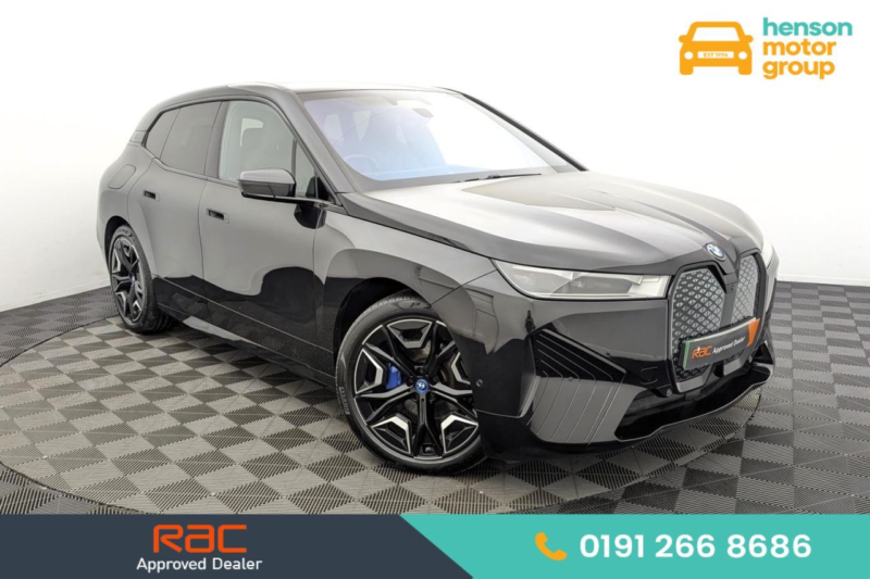 2022 BMW Ix 40 76.6kwh M Sport SUV 5dr Electric Auto Xdrive (326 Ps) in Black — image 1
