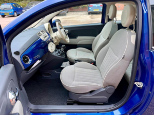 2010 Fiat 500 1.2 Lounge Euro 5 (s/s) 3dr in Blue — image 5