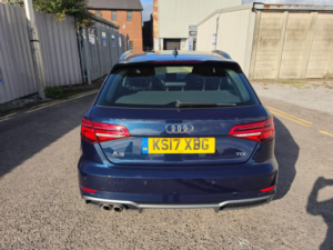 2017 Audi A3 2.0 Tdi S Line Sportback S Tronic Auto 6spd Euro 6 (s/s) 5dr in Blue — image 5