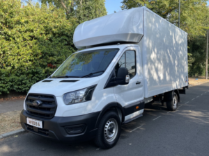 2021 Ford Transit 2.0 Transit Leader Luton Van 350 L4 2.0l Ecoblue 130ps Rwd 6 Speed Manual in White — image 3