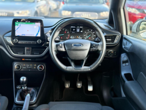 2019 Ford Fiesta 1.0t Ecoboost St-Line Euro 6 (s/s) 3dr in White — image 2