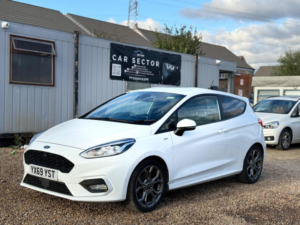 2019 Ford Fiesta 1.0t Ecoboost St-Line Euro 6 (s/s) 3dr in White — image 3