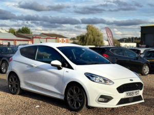 2019 Ford Fiesta 1.0t Ecoboost St-Line Euro 6 (s/s) 3dr in White — image 5