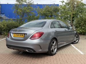 2014 Mercedes-Benz C Class 2.1 C220 Bluetec Amg Line in Silver — image 2