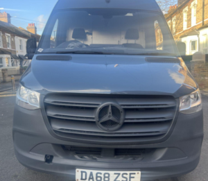 2018 Mercedes-Benz Sprinter 2.1 314 Cdi Mwb in Grey — image 3