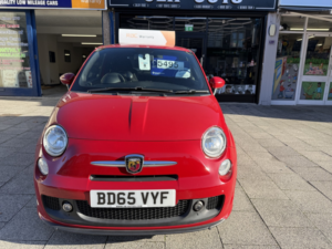 2015 Abarth 595 1.4 Abarth 595 1.4 Tjet 140 Hp in Red — image 2