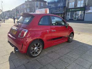 2015 Abarth 595 1.4 Abarth 595 1.4 Tjet 140 Hp in Red — image 5