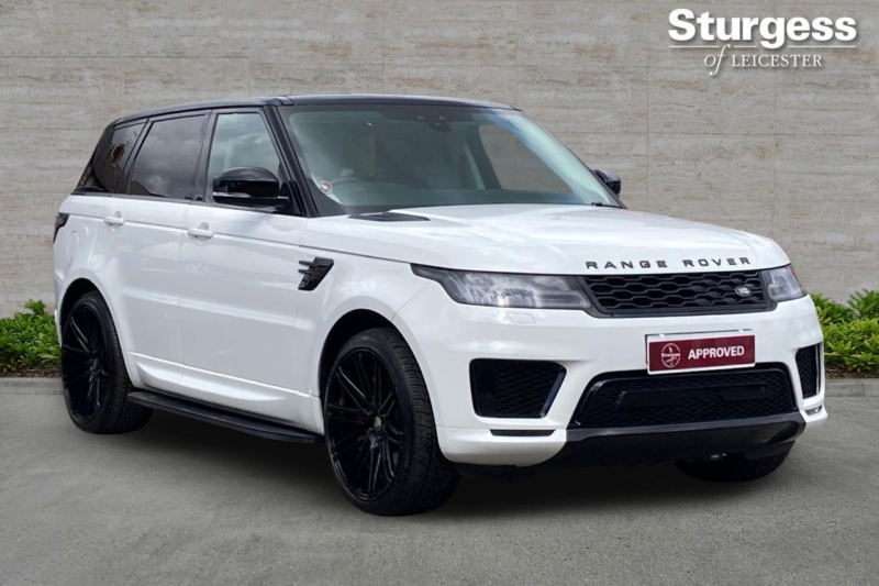 2019 Land Rover Range Rover Sport 2.0 P400e 13.1kwh Hse Auto 4WD Euro 6 (s/s) 5dr in White — image 1