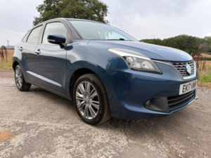 2017 Suzuki Baleno 1.0 Boosterjet Sz5 Euro 6 5dr in Blue — image 3