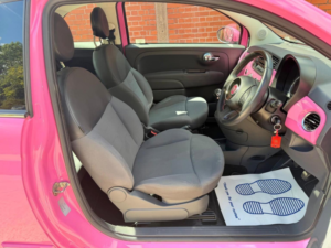 2010 Fiat 500 1.2 Start And Stop Euro 5 (s/s) 3dr in Pink — image 3