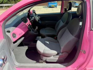2010 Fiat 500 1.2 Start And Stop Euro 5 (s/s) 3dr in Pink — image 6