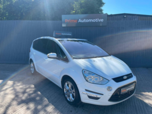 2010 Ford S-Max 2.0 Tdci Titanium Euro 5 5dr in White — image 6