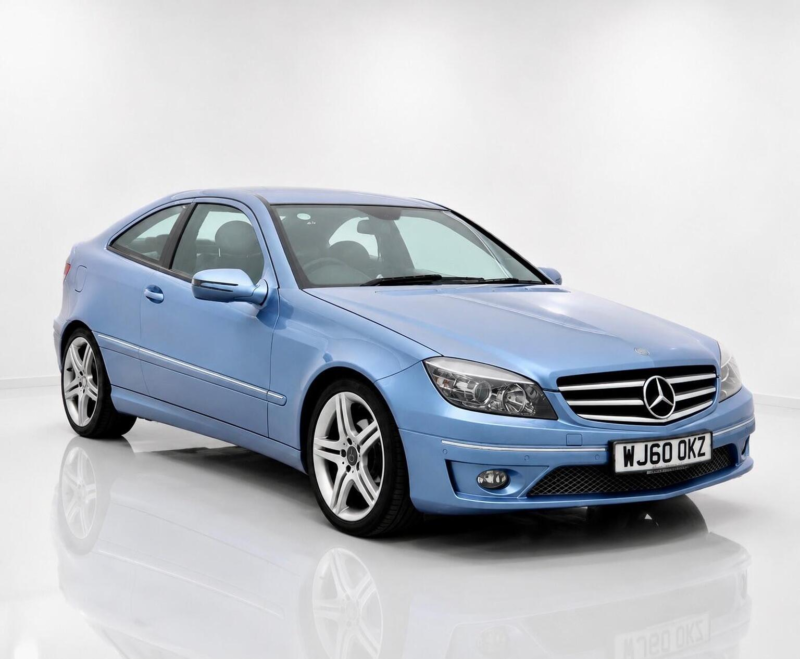 2010 Mercedes-Benz Clc Class 1.8 Clc180k Sport Coupe Auto Euro 4 3dr in Blue — image 1