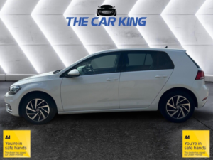 2019 Volkswagen Golf 1.0 Tsi Match Edition Euro 6 (s/s) 5dr in White — image 5