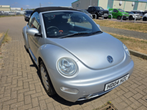 2004 Volkswagen Beetle 1.6 Convertible in Silver — image 4